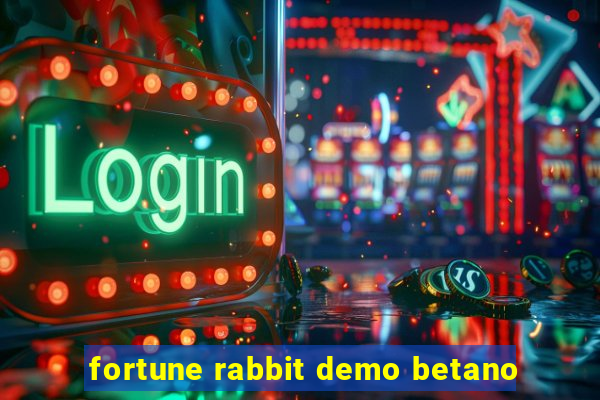 fortune rabbit demo betano